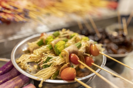Street food in Kuala-Lumpurの写真素材
