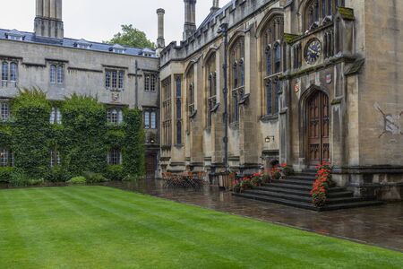 August 21, 2019, city tour in Oxford UK, Oxford colleges and other tourist attractions.のeditorial素材