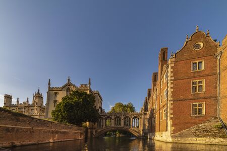 August 23, 2019, city tour in Cambridge UK, Cambridge colleges and other tourist attractions.のeditorial素材