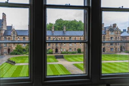 August 21, 2019, city tour in Oxford UK, Oxford colleges and other tourist attractions.のeditorial素材