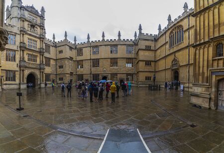 August 21, 2019, city tour in Oxford UK, Oxford colleges and other tourist attractions.のeditorial素材