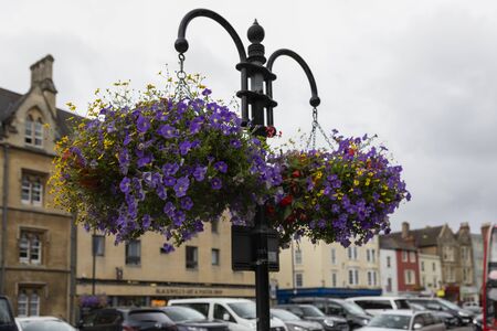 August 21, 2019, city tour in Oxford UK, Oxford colleges and other tourist attractions.のeditorial素材
