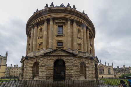 August 21, 2019, city tour in Oxford UK, Oxford colleges and other tourist attractions.のeditorial素材