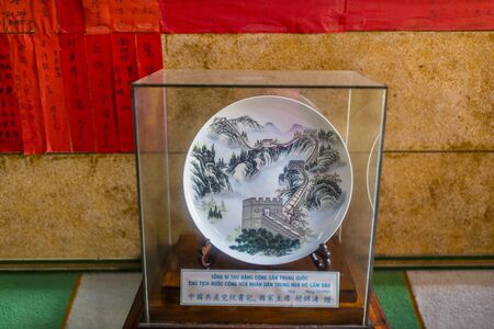 Hoi An, Vietnam - January 16, 2020: Representative images of the various tourist attractions seen in the tour of the old city.のeditorial素材