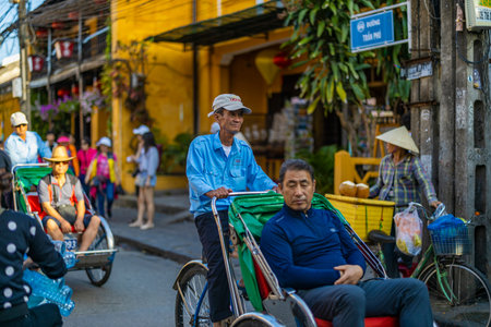 Hoi An, Vietnam - January 16, 2020: Representative images of the various tourist attractions seen in...