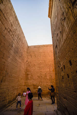 Egypt, Luxor,16-April-2021.  The temple of Kom Omboのeditorial素材
