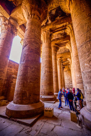 Egypt, Luxor,16-April-2021.  The temple of Kom Omboのeditorial素材
