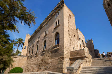 Old Town of Palma de Mallorca, Mallorca, Balearic Islands, Spain, 12 Septeber 2021.のeditorial素材