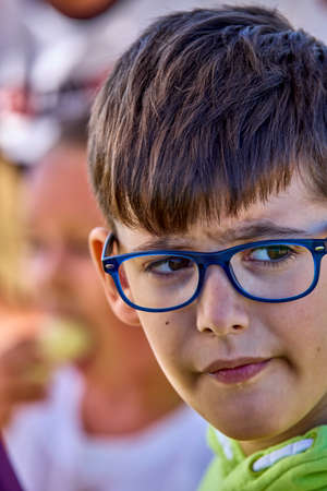 September 26, 2021: Romania, Marcea, running competition Edition no. one. Promotion of sport at local level, 6 km race.のeditorial素材