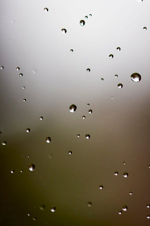 the texture of a glass with drops of water on it
