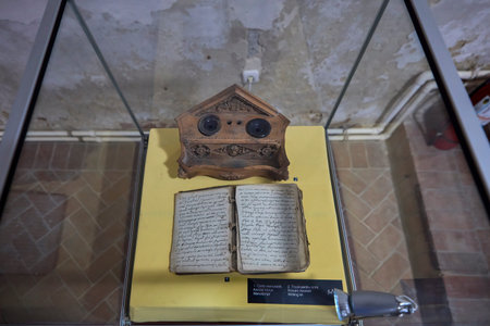 Hunedoara, Romania. January 8-2022. Corvinilor Castle, also called Huniazilor Castle. Is the...
