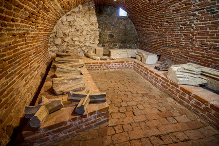 Hunedoara, Romania. January 8-2022. Corvinilor Castle, also called Huniazilor Castle. Is the...