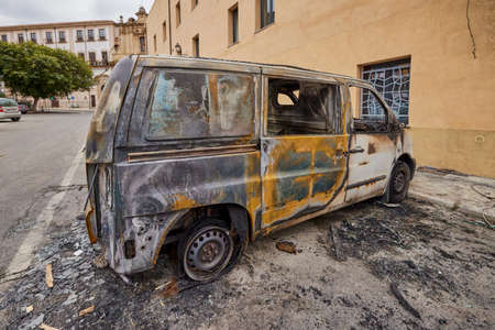 Palermo, Sicily Italy March-19-2022. Images with tourist attractions of the city.のeditorial素材