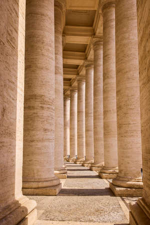 Vatican, Italy April 28, 2022: Images from the Vatican on a spring day during the Corona-pandemic virus, a small number of tourists.のeditorial素材
