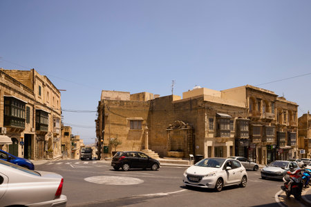 Island of Gozo, Malta July 7, 2022. Images of various tourist attractions on the island of Gozo, Malta.のeditorial素材