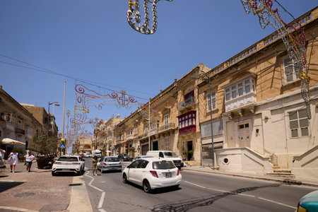 Island of Gozo, Malta July 7, 2022. Images of various tourist attractions on the island of Gozo, Malta.のeditorial素材