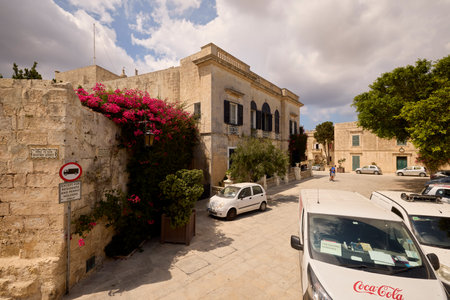 Mdina 09 July 2022.Images from Mdina, the old capital of the state of Malta. Mdina or Medina and in Maltese L-Imdina is an ancient city called in Phoenician Melitta.のeditorial素材