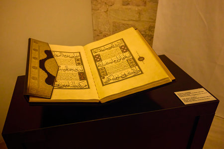 Istanbul, Turkey, November 28 2022. Topkapi Palace & Harem, images from inside the Plat, Buildings...