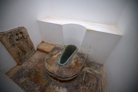 Istanbul, Turkey, November 28 2022. Topkapi Palace & Harem, images from inside the Plat, Buildings and Museums.のeditorial素材