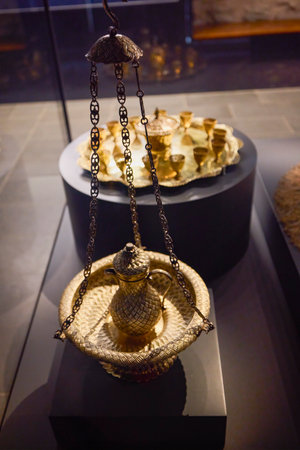 Istanbul, Turkey, November 28 2022. Topkapi Palace & Harem, images from inside the Plat, Buildings and Museums.のeditorial素材