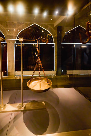 Istanbul, Turkey, November 28 2022. Topkapi Palace & Harem, images from inside the Plat, Buildings and Museums.のeditorial素材