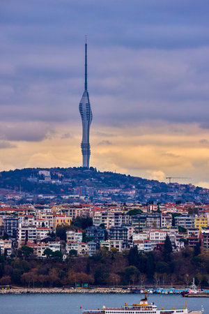 Istanbul Turkey November 29 2022. images of the new and old cityのeditorial素材