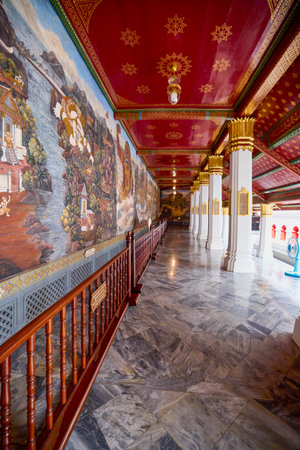 Bangkok, Thailand May 23, 2023. The Grand Palace, is a complex of buildings at the heart of Bangkok, Thailand. The palace has been the official residence of the Kings of Siam.のeditorial素材