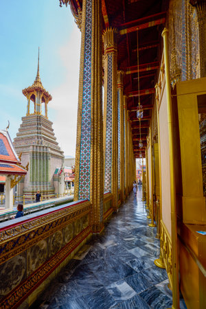 Bangkok, Thailand May 23, 2023. The Grand Palace, is a complex of buildings at the heart of Bangkok, Thailand. The palace has been the official residence of the Kings of Siam.のeditorial素材