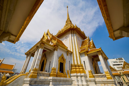 Bangkok Thailand May 24, 2023. Images from Wat Traimit, the temple famous for the golden Buddha...