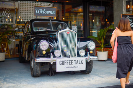 Phuket Thailand 26 May 2023. images from the old center of the city of Phuket.のeditorial素材