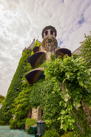 Sozopol Bulgaria 14 August 2023. Pictures with The Castle of Ravadinovo Bulgaria - In Love with the Wind, One of the most popular castles in Europe.のeditorial素材