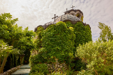 Sozopol Bulgaria 14 August 2023. Pictures with The Castle of Ravadinovo Bulgaria - In Love with the Wind, One of the most popular castles in Europe.のeditorial素材
