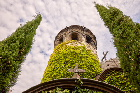 Sozopol Bulgaria 14 August 2023. Pictures with The Castle of Ravadinovo Bulgaria - In Love with the Wind, One of the most popular castles in Europe.のeditorial素材