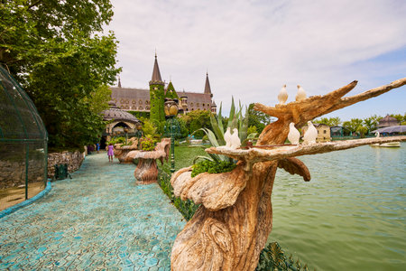 Sozopol Bulgaria 14 August 2023. Pictures with The Castle of Ravadinovo Bulgaria - In Love with the Wind, One of the most popular castles in Europe.のeditorial素材