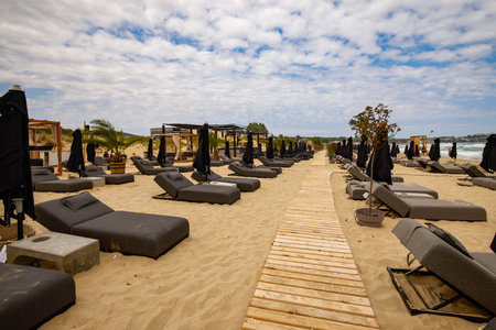 Sozopol Bulgaria 13 August 2023. Images from Sozopol, a city located 35 km south of Burgas, on a peninsula in the Black Sea.のeditorial素材