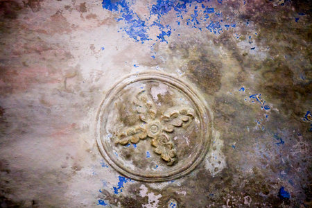 Images from Corbi de Piatra it is an ancient monastery, Dated from June 23, 1512, Located in Arges county, Muscel region, in Romaniaの写真素材