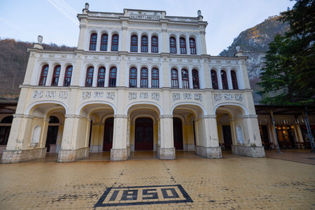 Baile Herculane Romania December 15, 2025. It is the oldest tourist resort in the country and also...