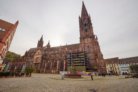 Freiburg im Breisgau, Germany October 19, 2025. images of the city with various tourist attractions characteristic of the areaのeditorial素材