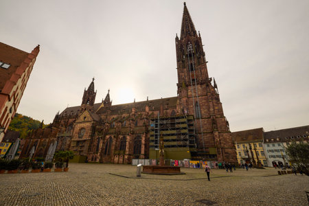 Freiburg im Breisgau, Germany October 19, 2025. images of the city with various tourist attractions characteristic of the areaのeditorial素材