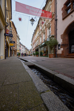 Freiburg im Breisgau, Germany October 19, 2025. images of the city with various tourist attractions characteristic of the areaのeditorial素材