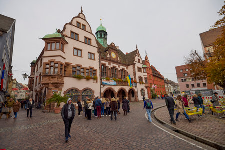 Freiburg im Breisgau, Germany October 19, 2025. images of the city with various tourist attractions characteristic of the areaのeditorial素材