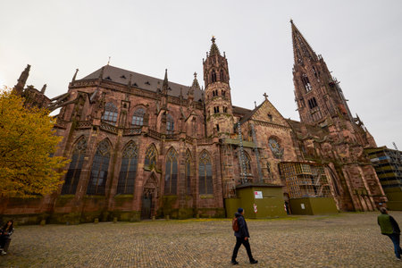 Freiburg im Breisgau, Germany October 19, 2025. images of the city with various tourist attractions characteristic of the areaのeditorial素材