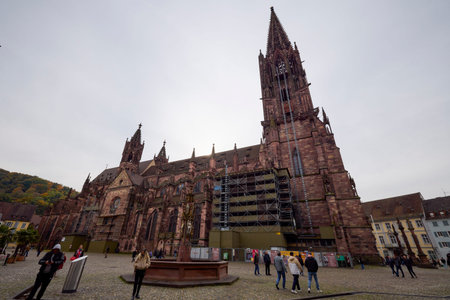 Freiburg im Breisgau, Germany October 19, 2025. images of the city with various tourist attractions characteristic of the areaのeditorial素材