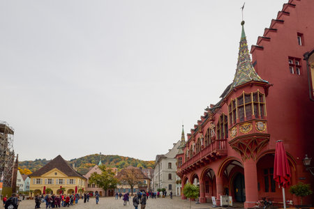 Freiburg im Breisgau, Germany October 19, 2025. images of the city with various tourist attractions characteristic of the areaのeditorial素材