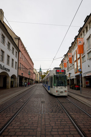 Freiburg im Breisgau, Germany October 19, 2025. images of the city with various tourist attractions characteristic of the areaのeditorial素材