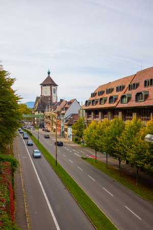 Freiburg im Breisgau, Germany October 19, 2025. images of the city with various tourist attractions characteristic of the areaのeditorial素材
