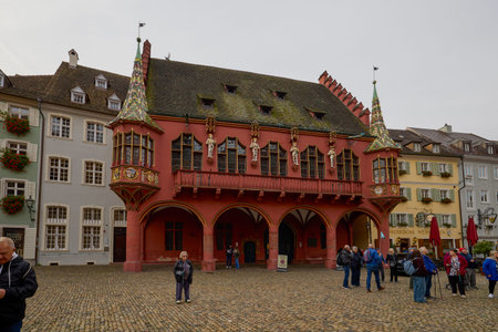 Freiburg im Breisgau, Germany October 19, 2025. images of the city with various tourist attractions characteristic of the areaのeditorial素材