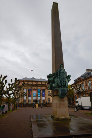 Strasbourg France October 20, 2025, images from Strasbourg, the city where the European Parliament is located, various tourist and important attractions of the cityのeditorial素材