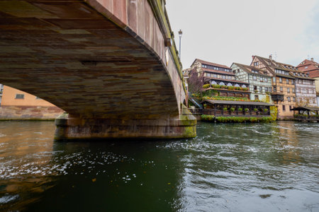 Strasbourg France October 20, 2025, images from Strasbourg, the city where the European Parliament is located, various tourist and important attractions of the cityのeditorial素材