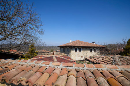 Arbanasi, Veliko Tarnovo Bulgaria March 15, 2026. A city recognized for its rich history and the large number of historical monuments, such as churches, buildings that are examples of architecture from the Bulgarian National Renaissance era, and more receのeditorial素材